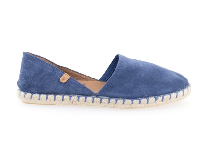 dámské modré kožené espadrilky, Verbenas