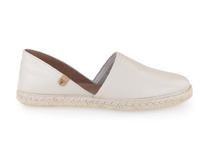 béžové espadrilky verbenas