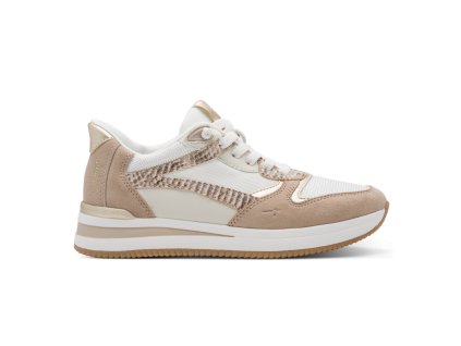 bílé a béžové tenisky, šíře H