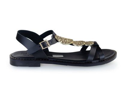 cerne sandaly ze spanelsk