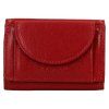 malá červená dámská peněženka