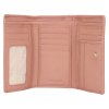 dámská kožená peněženka Lagen, růžová