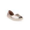 zlaté kožené espadrilky Verbenas
