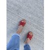 Oh my sandals, červené nazouváky 5570