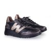 dámské černé kožené tenisky wonders