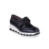 černé vyvýšené mokasíny wonders