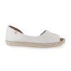 béžové kožené espadrilky sandály