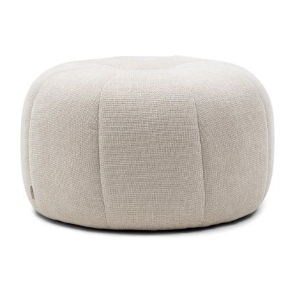 Taburet Falcone, chenille jacquard (Barva Tmavě Hnědá)