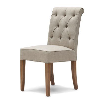 Jídelní židle Hampton Classic, Flax (Barva Natural)
