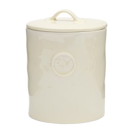 21475 doza portofino storage jar white m