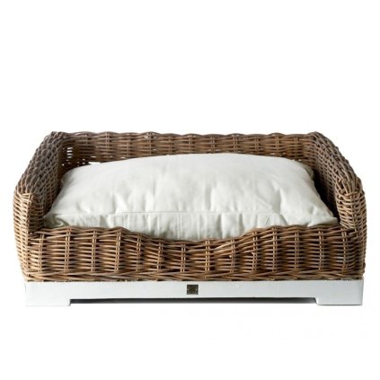 305 1 pelech rustic rattan classic basket large