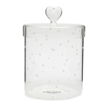 21463 doza sweets heart storage jar