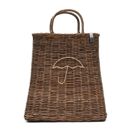 2981 1 kos na dazdniky rustic rattan umbrella bag
