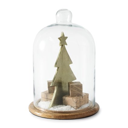 1376 1 dekoracia classic christmas tree with dome