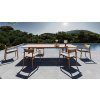 Noah extendable table with Carmen dining chairs (2)