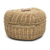 21343 ulozny box rustic rattan heart storage basket