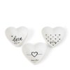 1739 1 lovely heart bowls 3 pcs
