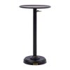 1664 stolik venice adjustable sofa table black m 29cm