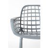 Albert Kuip light grey - zahradní jídelní židle