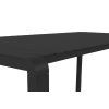 Vondel black - jídelní zahradní stůl