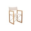 Sofia director chair padded linen (2)