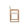 Sofia director chair padded linen 3