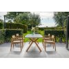 Carmen ceramic table with Carmen dining chairs 9