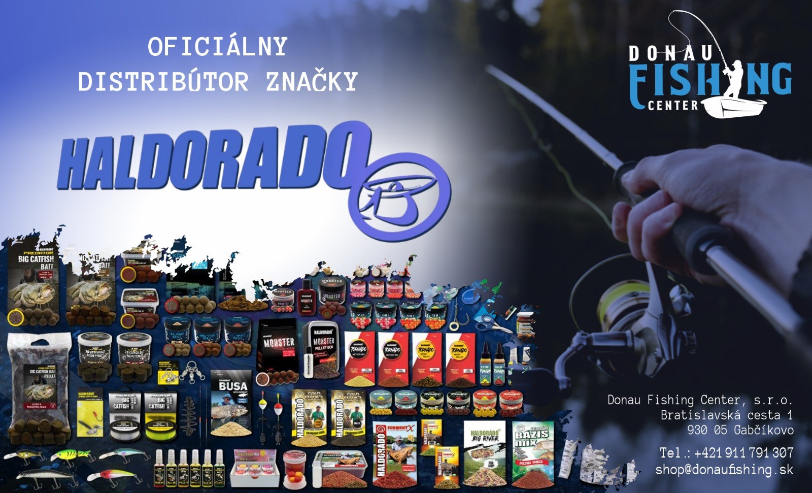 Sme oficialnym distribútorom značky Haldorádó