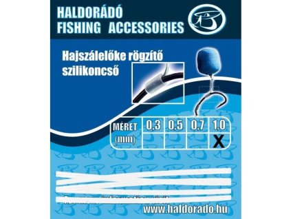 Haldorádó Silikónová trubička na upevnenie sponky do vlasov 0,5 mm