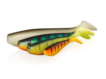 Fox Rage Zander Pro Shads Zander Pro Shad 12cm / 4.75" Lemon Tiger x 35ks