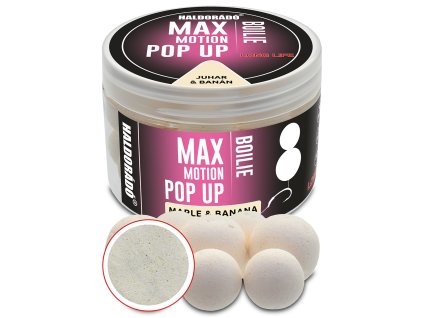 Haldorádó MAX MOTION Boilie Pop Up 16, 20 mm - Javor & Banán