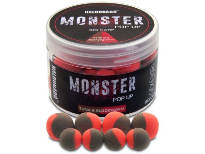 Haldorádó MONSTER Pop Up Big Carp 13, 17 mm - Tuna & Bloodworm