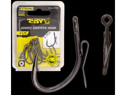 #3/0 Ghost Gripper Hook DG DG háčik 5 ks