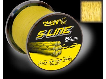 Ø 055mm S-Line L: 450m 70kg / 154lbs žltá