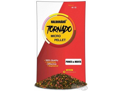 Haldorádó Pelety Tornado Micro Pellets 400g 2mm Punč-Mäta