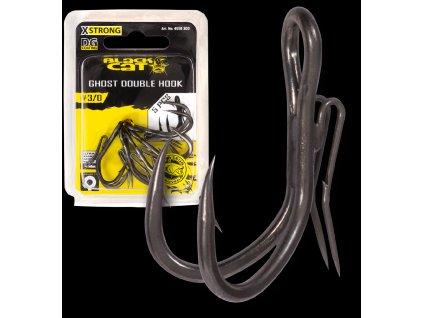 #6/0 Ghost Double Hook DG DG háčik 5 ks