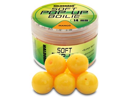 HALDORÁDÓ Super Soft Pop Up Boilie 14 mm - Mango