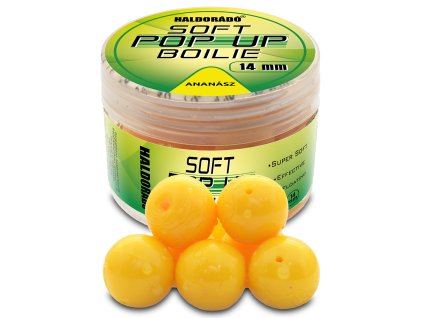 HALDORÁDÓ Super Soft Pop Up Boilie 14 mm - ananas