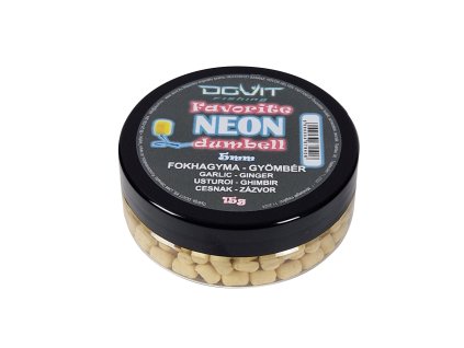 Favorite Dumbell Neon 5mm - cesnak-zázvor