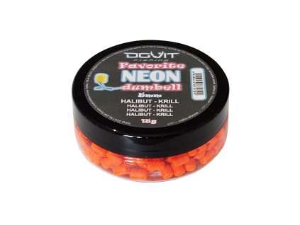 Favorite Dumbell Neon 8mm - halibut-krill