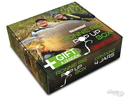 HALDORADO Ronnie Rig Pop Up Box - limitovaná edícia + s darčekom