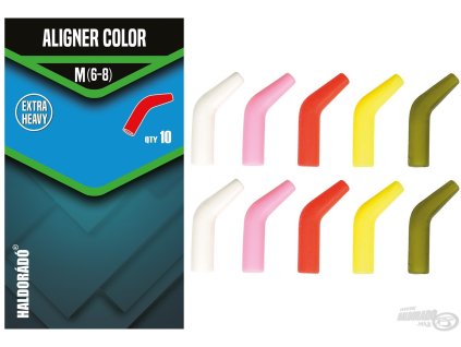 HALDORADO Aligner Color Medium - 5 rôznych farieb háčikov v jednom balení