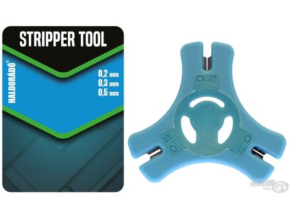 HALDORADO Stripper Tool - Odstraňovač šnúr pre 3 rôzne hrúbky šnúr