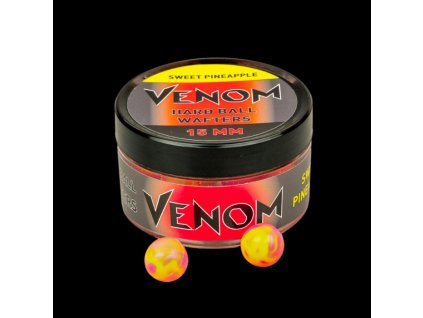 Feedermania VENOM HARD BALL WAFTERS 15 MM SLADKÝ ANANÁS