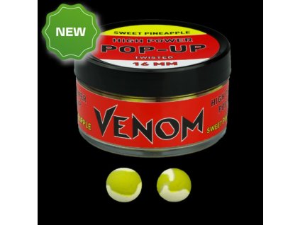 Feedermania Venom High Power Pop-Up Boilie 16 mm SLADKÝ ANANÁS