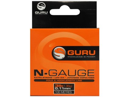 GURU N-Gauge 5 lb - 0,15 mm - 100 m