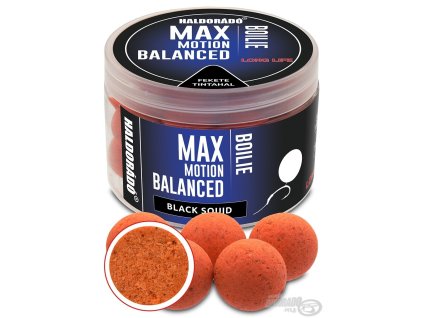 MAX MOTION Boilie Balanced 20 mm - Black Squid