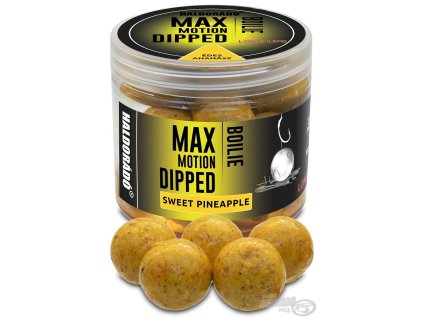 MAX MOTION Boilie dipované 20 mm - Sladký ananás