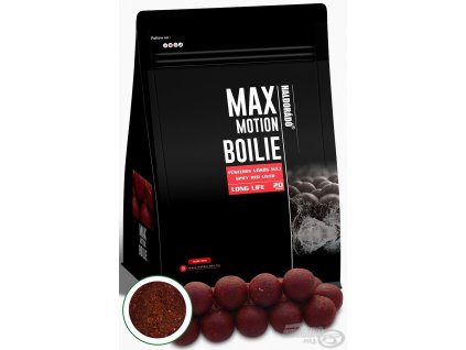 MAX MOTION Boilie Long Life 20 mm - Pikantná červená pečeň