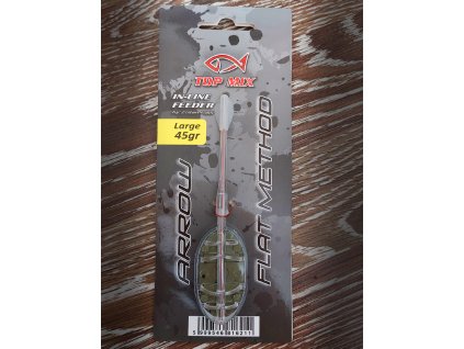 TOP MIX košík na method feeder Arrow Flat - L 45g